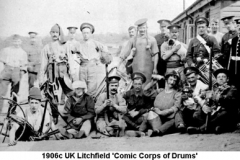 1906c UK Litchfield - Comic Corps of Drums