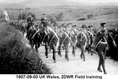 1907-09-00 UK Wales 2DWR Field Training