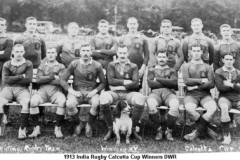1913 India Rugby Calcutta Cup Winners
