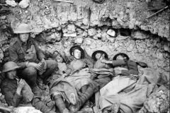 1918-06-23 France 2nd 4th DWR Dukes resting after Capture of Marfoux