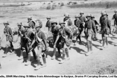 1929-01-00 India 2DWR Marching 78 Miles from Ahmednagar to Kazipur