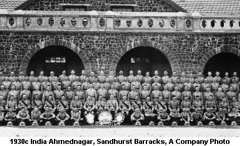 1930c India Ahmednagar Sandhurst B