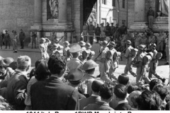 1944 Italy Rome 1DWR March into Rome