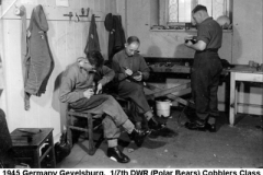 1945 Germany Gevelsburg Cobblers Course