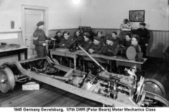 1945 Germany Gevelsburg Motor Mechanics Course 01