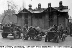 1945 Germany Gevelsburg Motor Mechanics Course 02