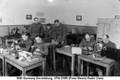 1945 Germany Gevelsburg Radio Class