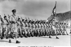 1954 Gibralter Trooping the Colour 01