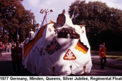 1977 Minden Silver Jubilee Regimental Float