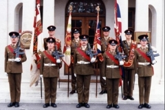 1994 UK 1DWR Waterloo Day Colour Party