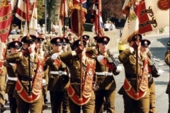 1995-05-06 UK Skipton Honorary Citizenship Parade 05 Regimental Colours