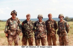 1997 UK Weeton 01 Sniper Cadre