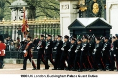 1998 UK London - Buckingham Palace Guard Duties