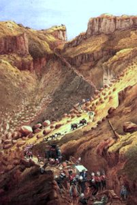 Assault on Magdala through the Chetta Ravine