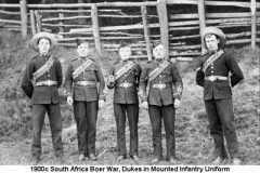 1900c South Africa Boer War Dukes