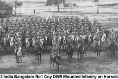1902 India Bangalore 1DWR Mounted Infantry 02