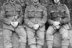 1916c France 1st 6th DWR Sgt J Irving (top Left)