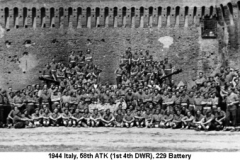1944 Italy 58th ATK (1st 4th DWR) 229 Battery