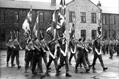 1952-09-14 Halifax Handing in Colours prior to Korea