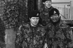 1973-74 Ireland Ballykelly Burma Coy Shackleton Bks 12 Front Left Cpl Edwards