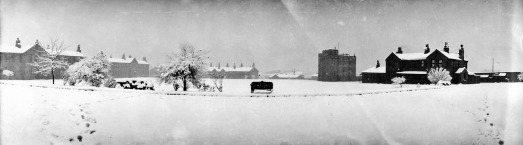 1920 Wellesley Park Barracks in Winter
