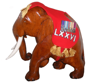 Regimental Mascot 'Albert'