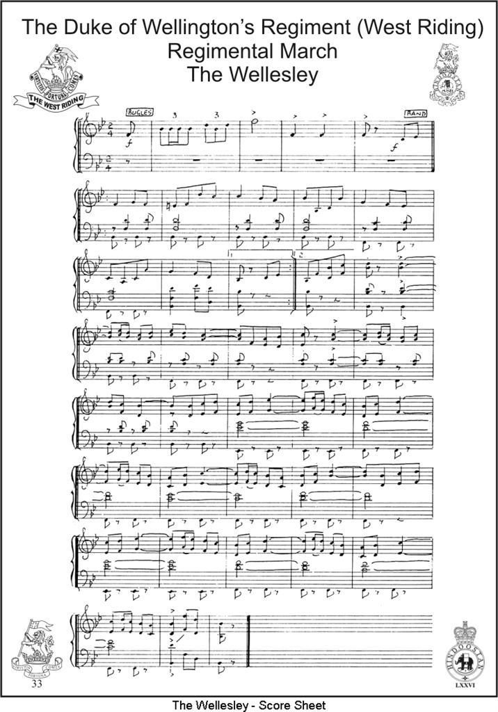 The Wellesley - Sheet Music