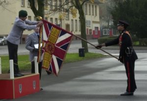 1DWR, Belfast Barracks, Osnabruck, Germany, 24 Nov 05, GOC 7 PZ Div, GOC 1UK Armd Div, Chief of Police, OB.